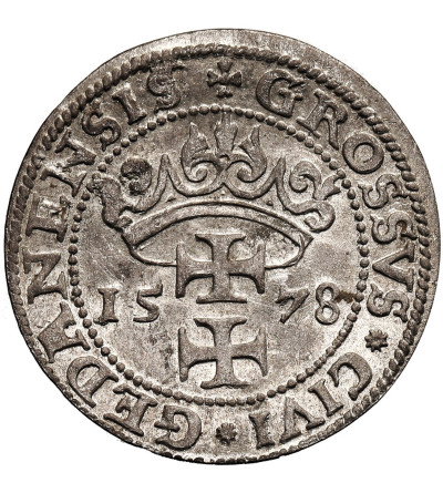 Polska. Stefan Batory, 1576-1586. Grosz 1578, mennica Gdańsk