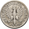 Poland, Second Republic. 1 Zloty 1925, London mint, woman with ears