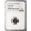 Poland. 1 Grosz 1933, Warsaw Mint - NGC MS 64 BN