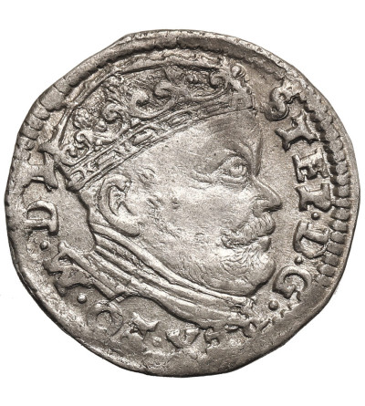 Polska. Stefan Batory, 1576-1586. Trojak (3 grosze) 1586, Wilno - bez herbu Lis