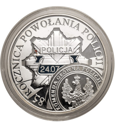 Polska. 10 złotych 2004, 85 Rocznica Powołania Policji - Proof