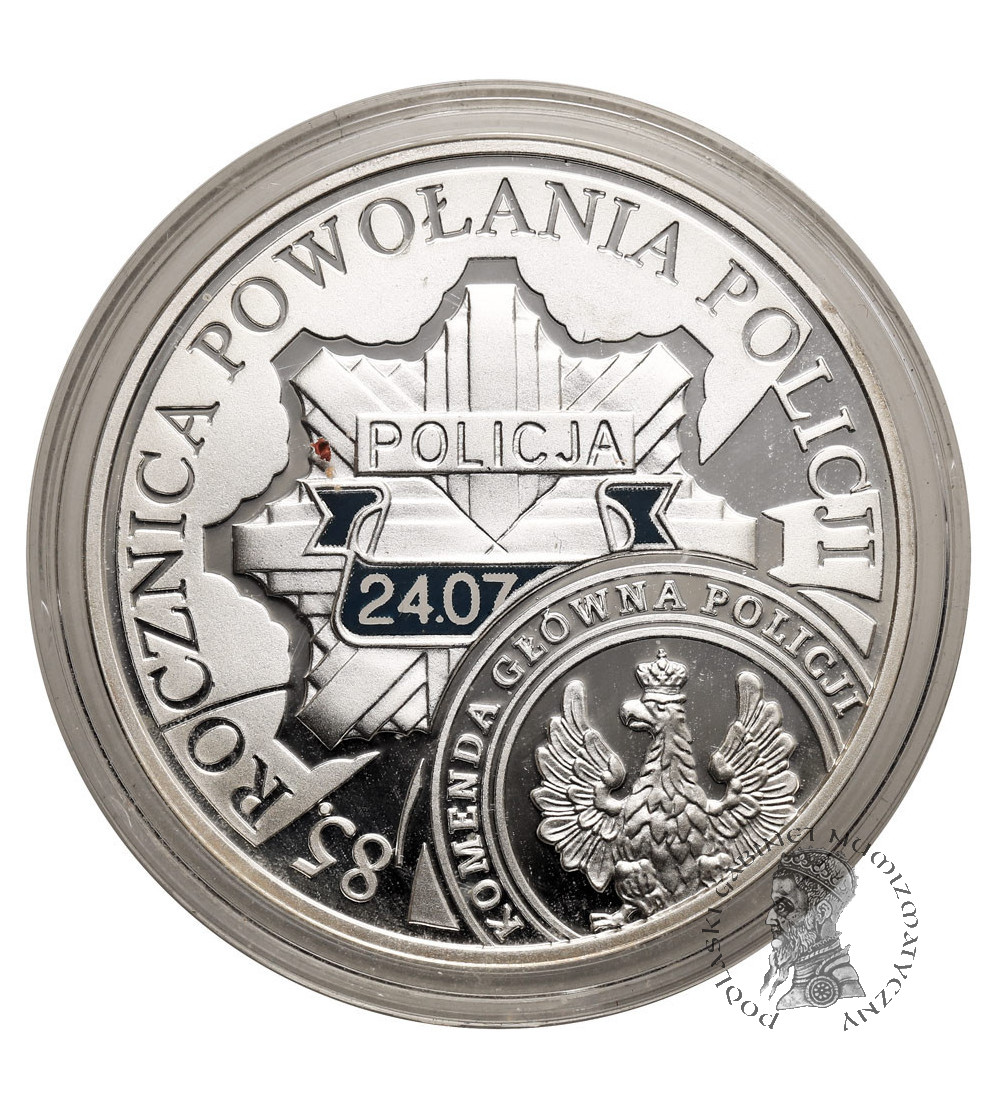 Polska. 10 złotych 2004, 85 Rocznica Powołania Policji - Proof