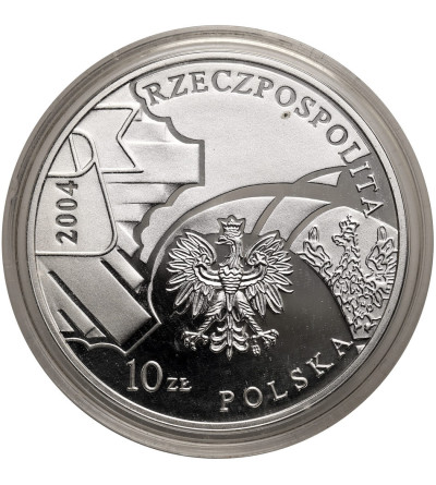 Polska. 10 złotych 2004, 85 Rocznica Powołania Policji - Proof