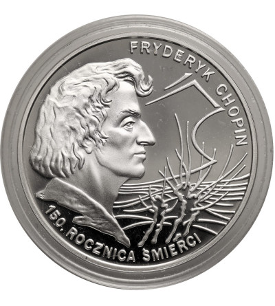 Poland. 10 Zlotys 1999, 150th Anniversary of Chopin`s Death - Proof