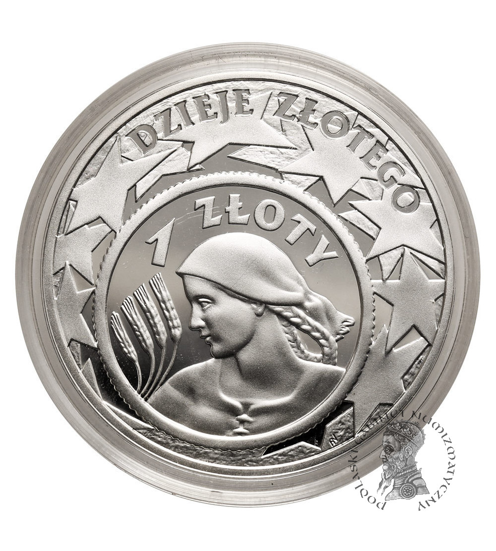 Poland. 10 Zlotys 2004, History of Polish Zloty, Władysław Grabski - Proof