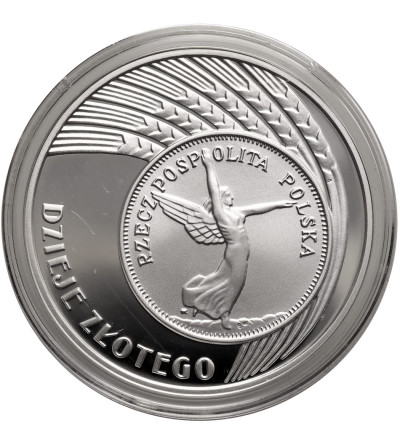 Polska. 10 złotych 2007, Dzieje Złotego - Proof