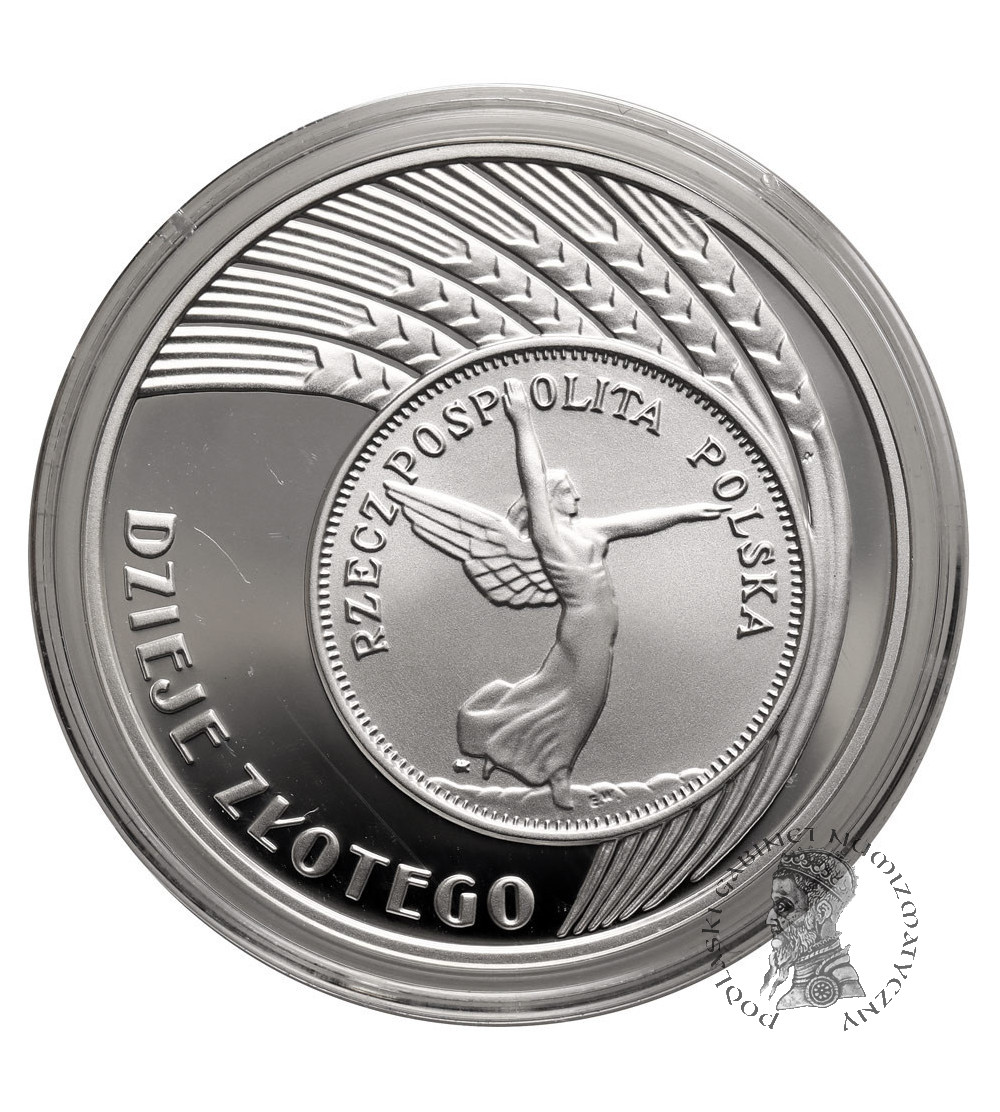 Polska. 10 złotych 2007, Dzieje Złotego - Proof