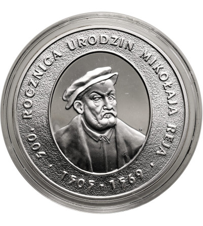 Poland. 10 Zlotys 2005, Mikołaj Rej (1505–1569), 500th Anniversary of His Birth - Proof