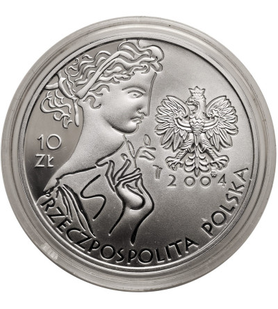 Poland. 10 Zlotys 2004, XXVIII Summer Olympic Games, Athens - Proof