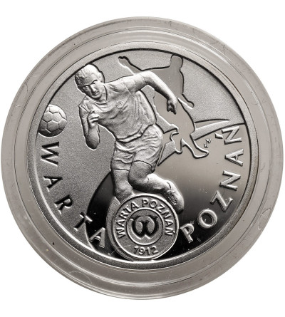 Poland. 5 Zlotys 2013, Warta Poznań - Polish Football Clubs - Proof