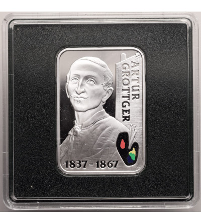 Polska. 20 złotych 2010, Artur Grottger, Polscy malarze XIX/XX wieku - Proof