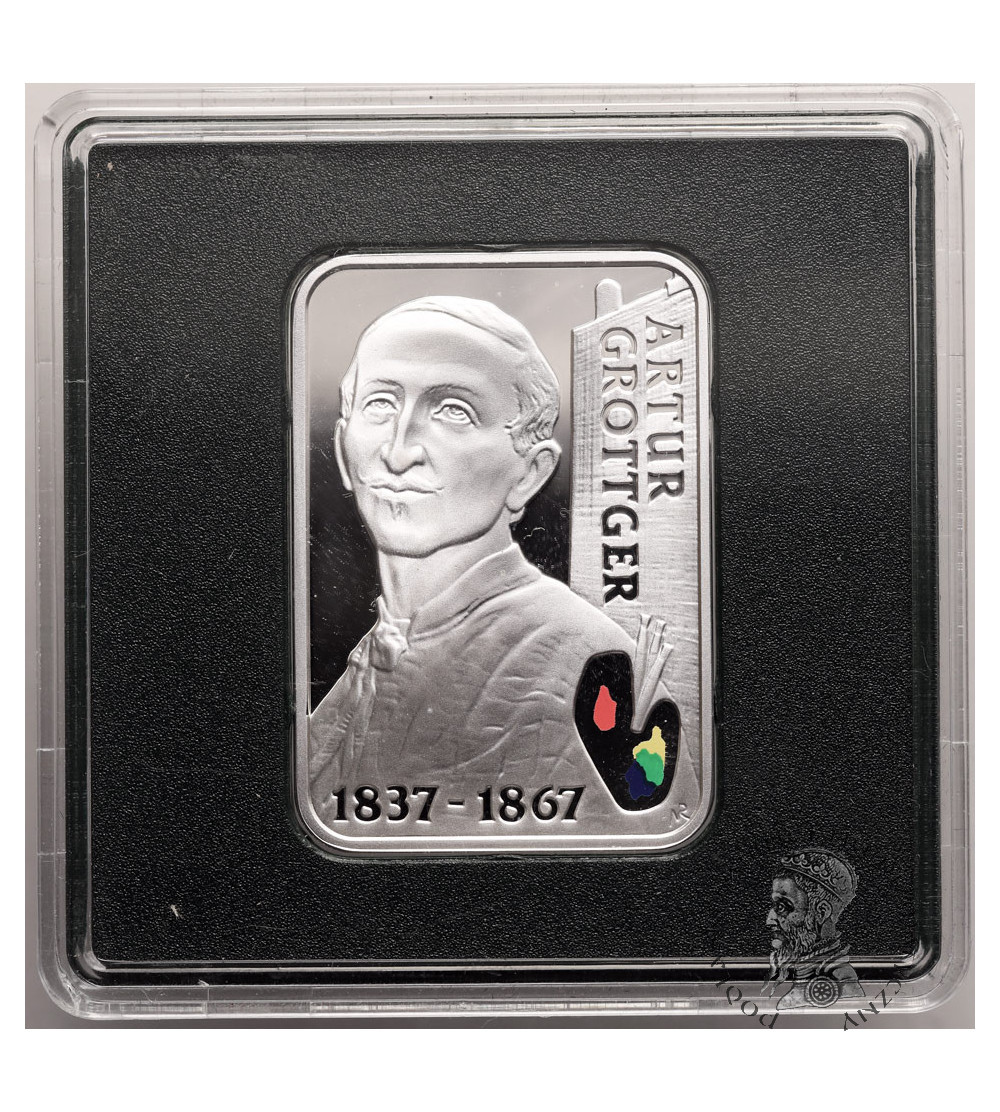Polska. 20 złotych 2010, Artur Grottger, Polscy malarze XIX/XX wieku - Proof