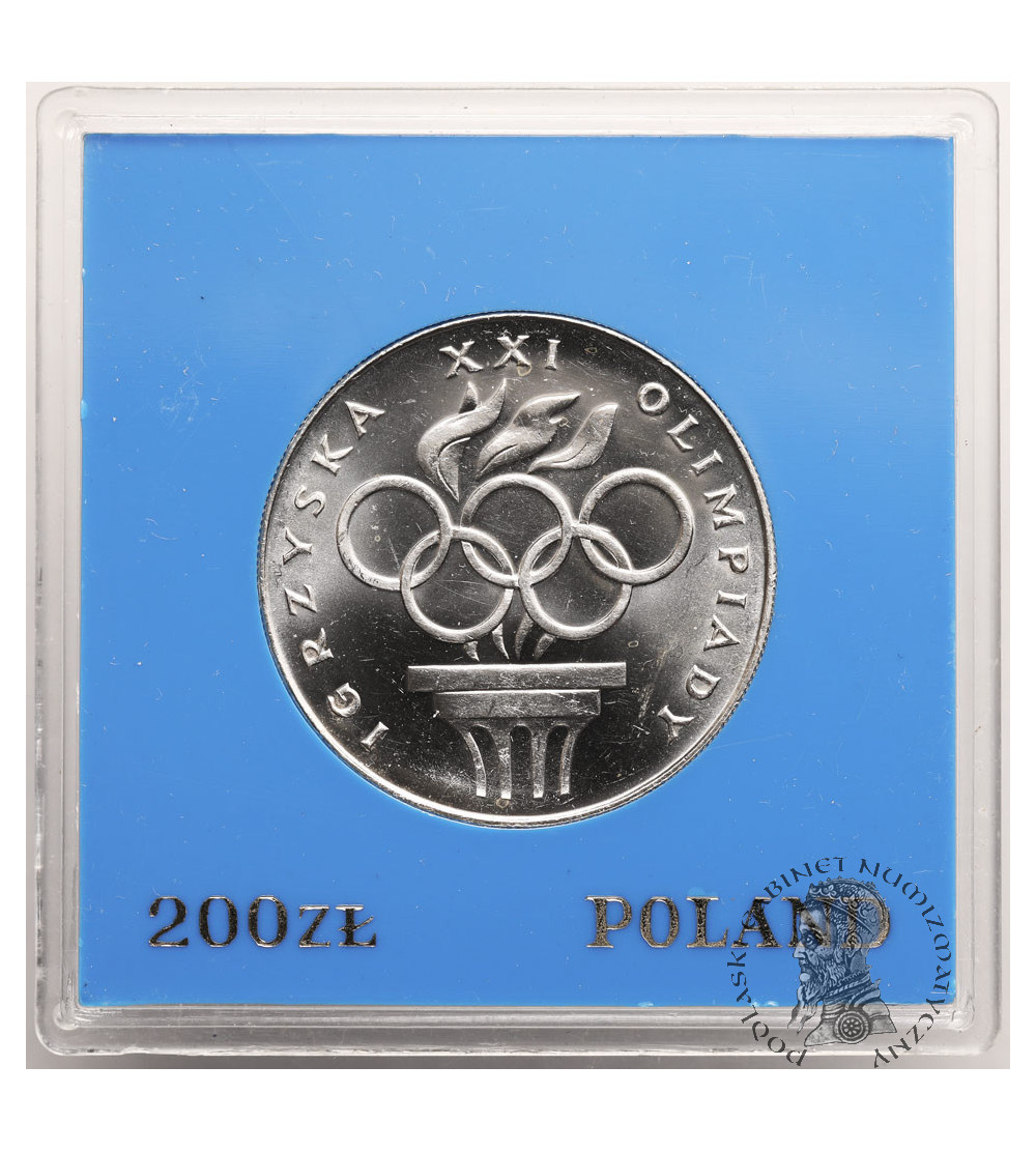 Poland, PRL (1952-1989). 200 Zlotys 1976, XXI Summer Olympics, Montreal 1976