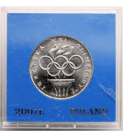 Poland, PRL (1952-1989). 200 Zlotys 1976, XXI Summer Olympics, Montreal 1976