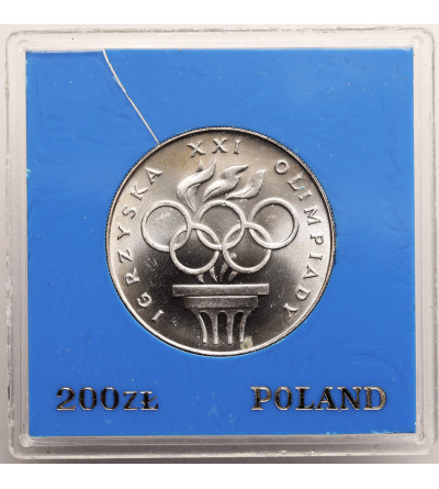Poland, PRL (1952-1989). 200 Zlotys 1976, XXI Summer Olympics, Montreal 1976