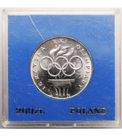 Poland, PRL (1952-1989). 200 Zlotys 1976, XXI Summer Olympics, Montreal 1976