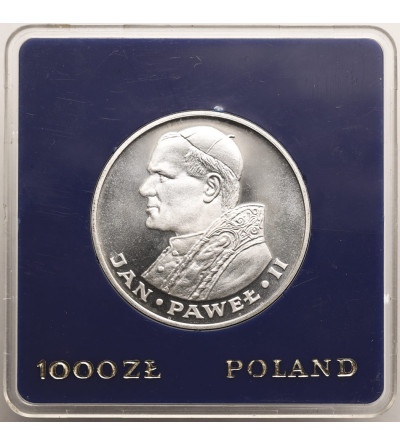 Poland, PRL (1952-1989). 1000 Zlotys 1983, John Paul II
