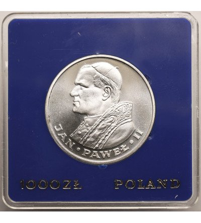 Polska, PRL (1952-1989). 1000 złotych 1983, Jan Paweł II