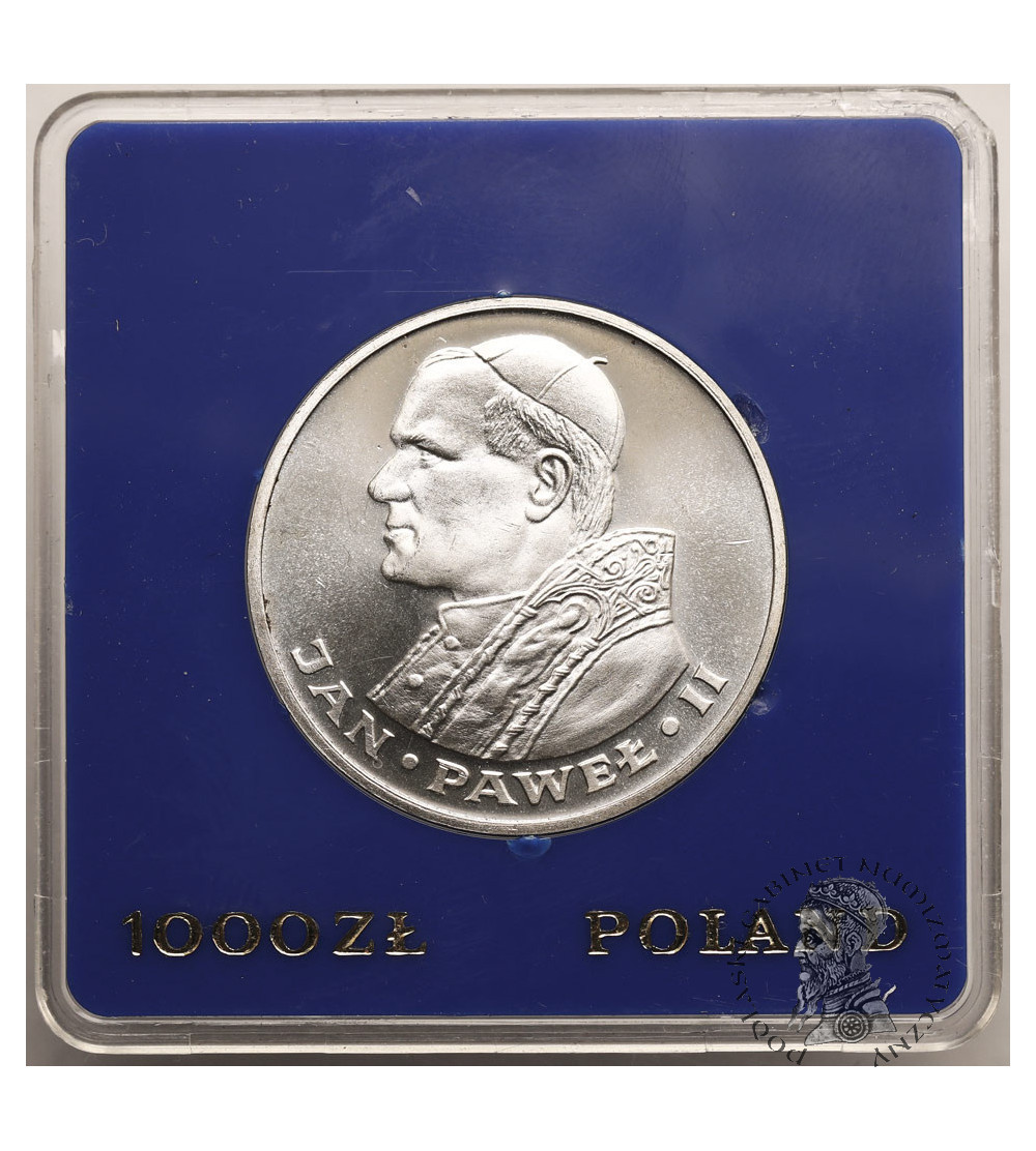 Polska, PRL (1952-1989). 1000 złotych 1983, Jan Paweł II