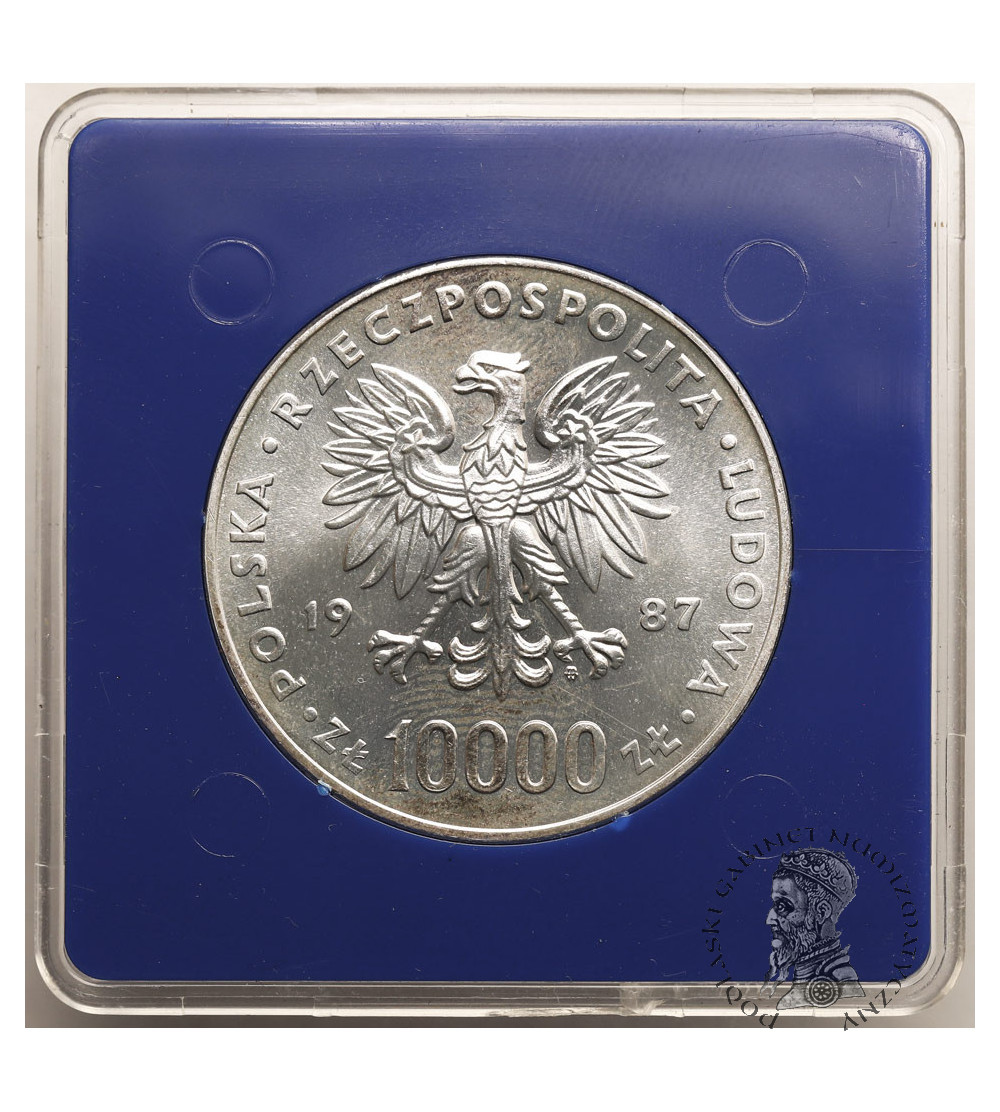 Poland, PRL (1952-1987). 10000 Zlotys 1987, John Paul II