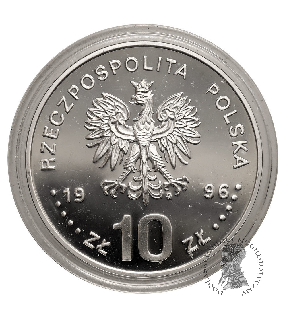Polska. 10 złotych 1996, 200-lecie Mazurka Dąbrowskiego - Proof