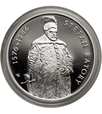 Polska. 10 złotych 1997, Stefan Batory (1675 - 1586) - półpostać - Proof
