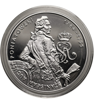 Polska. 10 złotych 2005, Stanisław August Poniatowski (1764-1795) - półpostać - Proof