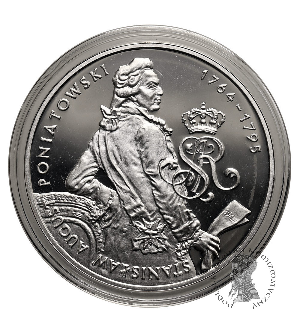 Polska. 10 złotych 2005, Stanisław August Poniatowski (1764-1795) - półpostać - Proof
