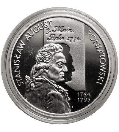 Poland. 10 Zlotys 2005, Stanisław August Poniatowski (1764-1795) - bust - Proof