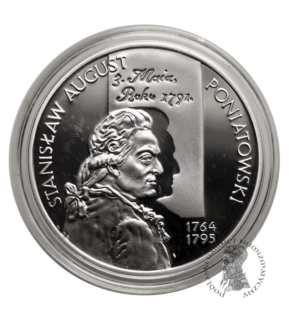 Poland. 10 Zlotys 2005, Stanisław August Poniatowski (1764-1795) - bust - Proof