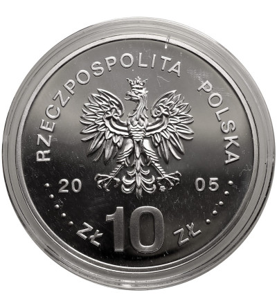 Polska. 10 złotych 2005, Stanisław August Poniatowski (1764-1795) - popiersie - Proof