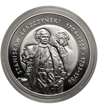 Polska. 10 złotych 2003, Stanisław Leszczyński - półpostać - Proof
