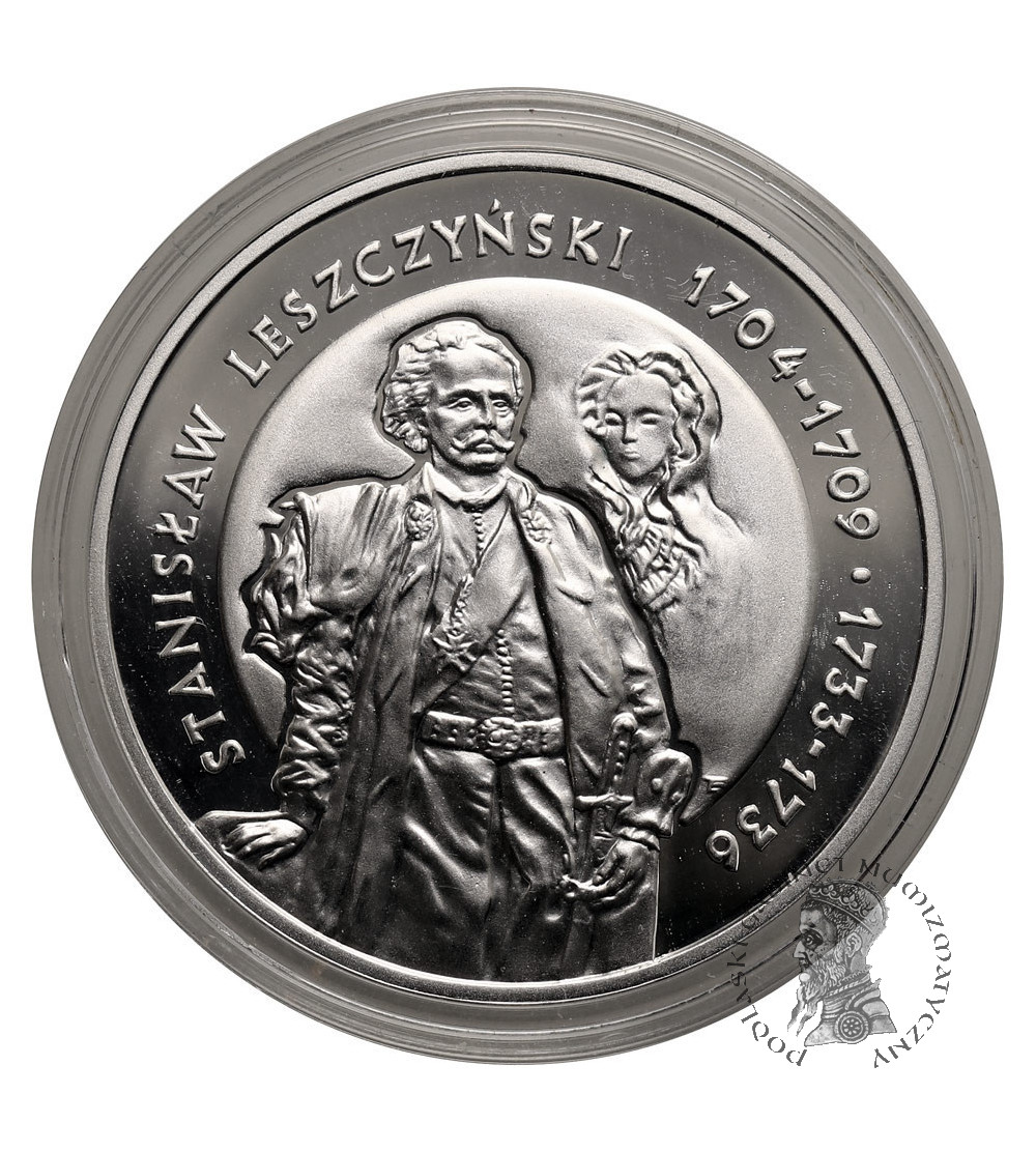 Poland. 10 Zlotys 2003, Stanisław Leszczyński - Half length figure - Proof