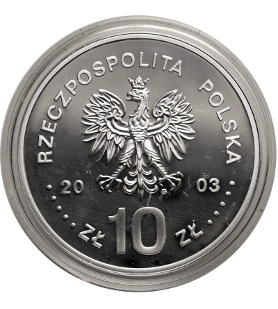 Poland. 10 Zlotys 2003, Stanisław Leszczyński - bust - Proof