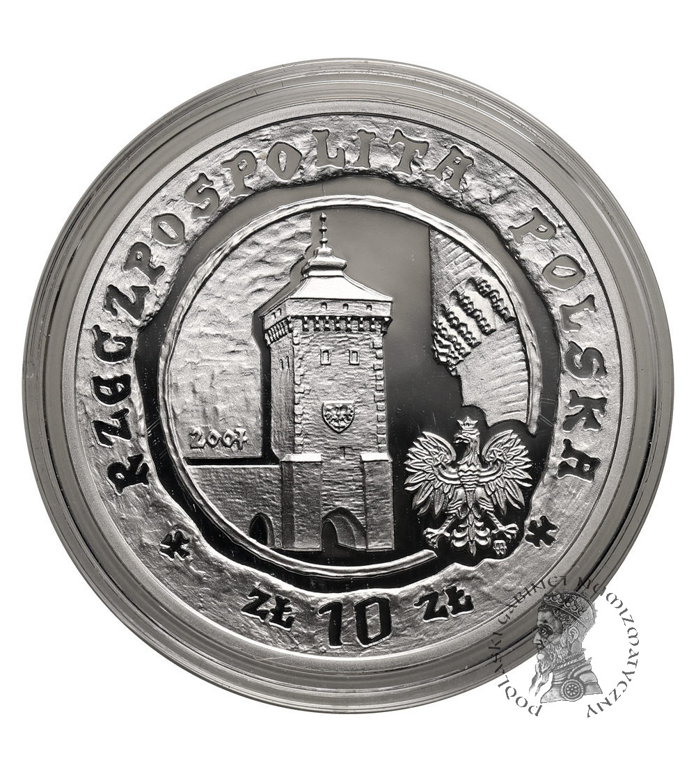 Poland. 10 Zlotys 2007, 750th Anniversary of Munincipality Kraków - Proof