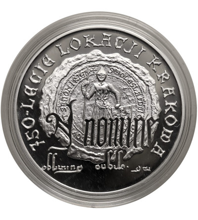 Polska. 10 złotych 2007, 750 - lecie lokacji Krakowa - Proof