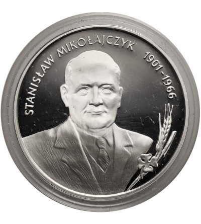 Polska. 10 złotych 1996, Stanisław Mikołajczyk (1901 - 1966) - Proof