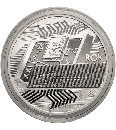 Polska. 10 złotych 2001, Rok 2001 - Proof