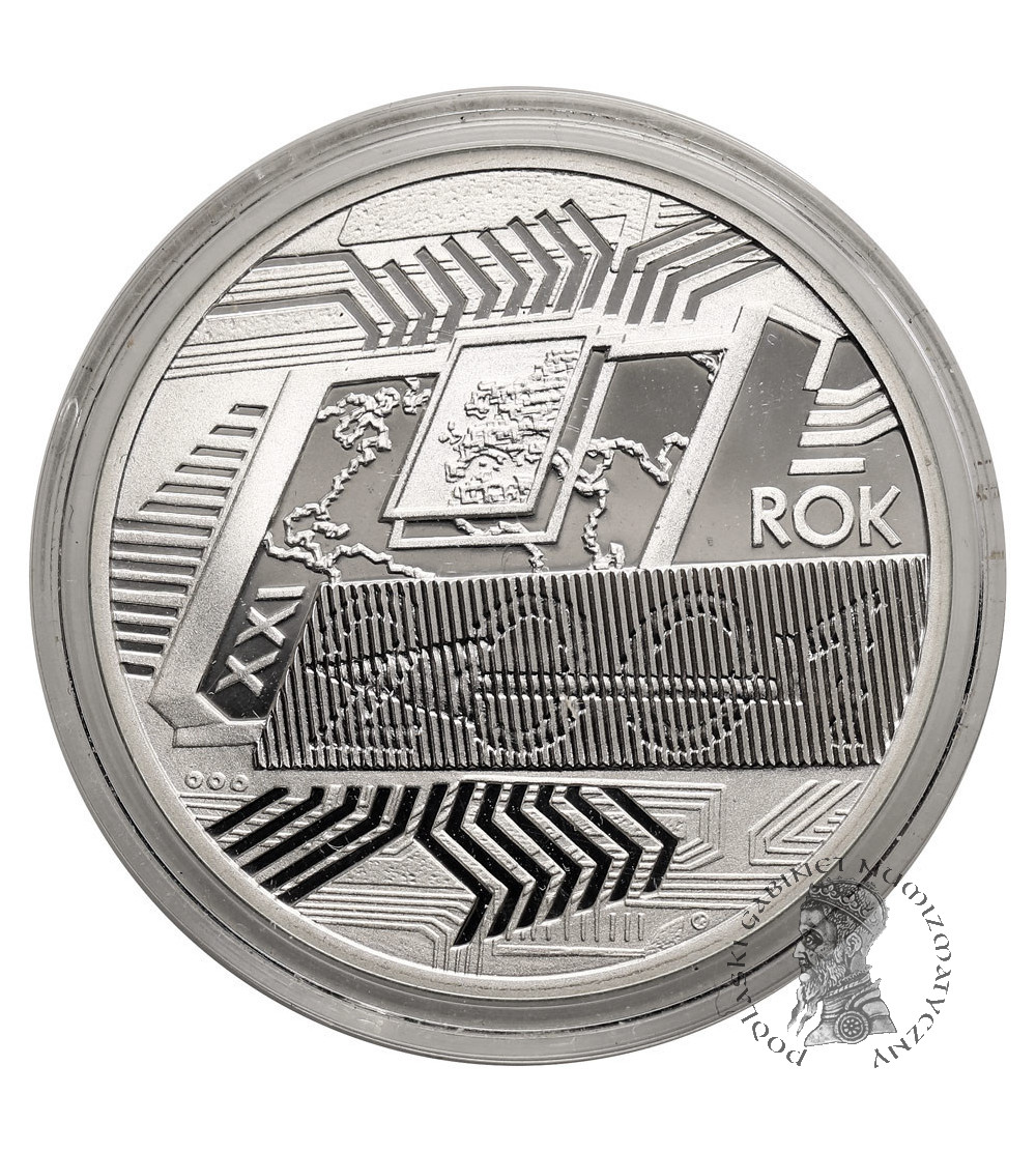Polska. 10 złotych 2001, Rok 2001 - Proof
