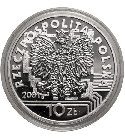 Poland. 10 Zlotys 2001, Year 2001 - Proof