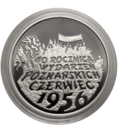 Polska. 10 złotych 1996, 40 Rocznica Wydarzeń Poznańskich, Czerwiec 1956 - Proof