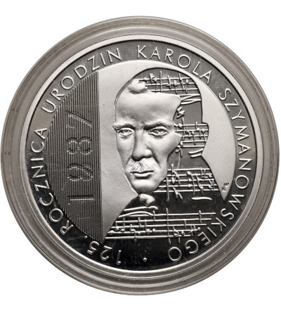 Poland. 10 Zlotys 2007, Karol Szymanowski, 125th Anniversary of Birth - Proof