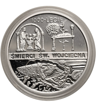 Poland. 10 Zlotys 1997, 1000 years of death of St. Adalbert - Proof