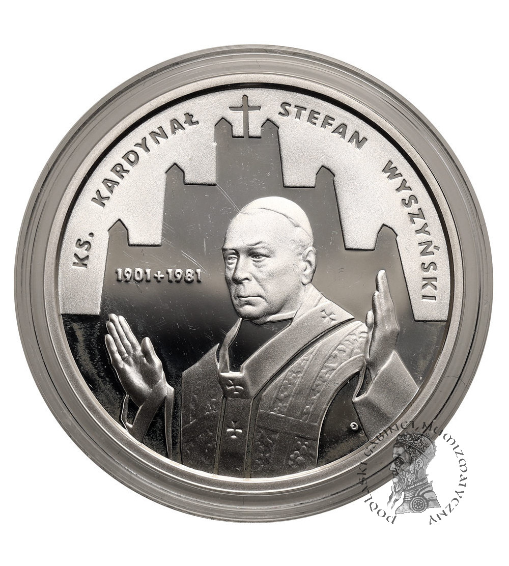 Poland. 10 Zlotys 2001, Cardinal Stefan Wyszynski (1901 - 1981) - Proof