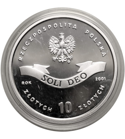 Poland. 10 Zlotys 2001, Cardinal Stefan Wyszynski (1901 - 1981) - Proof