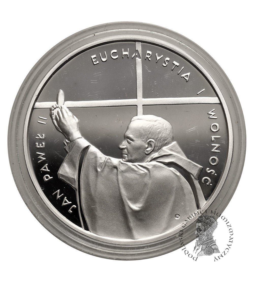 Poland. 10 Zlotys 1997, John Paul II - Eucharistic Congress - Proof
