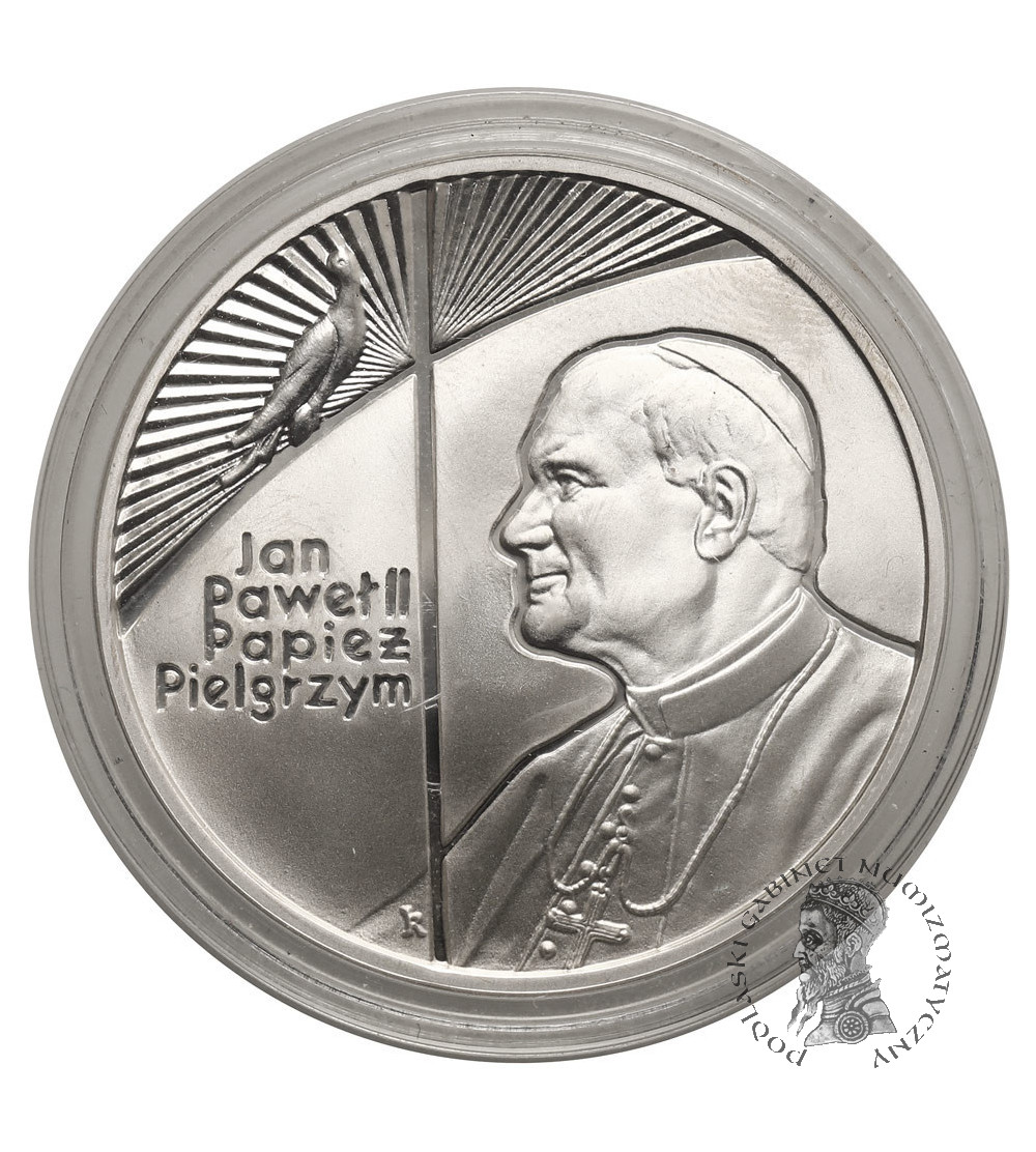 Polska. 10 złotych 1999, Jan Paweł II - Papież Pielgrzym - Proof