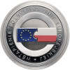 Poland. 10 Zlotys 2004, Poland Joining the European Union - Proof