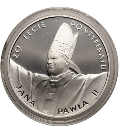 Polska. 10 złotych 1998, Jan Paweł II - 20 - lecie Pontyfikatu - Proof