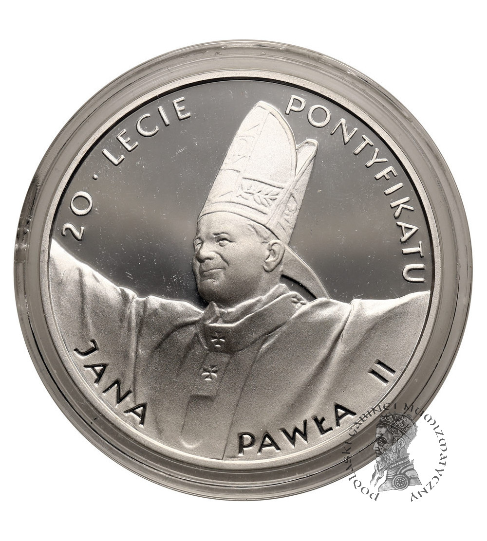 Poland. 10 Zlotys 1998, 20th Anniversary of John Paul's II Pontificate - Proof